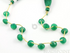 Green Onyx Faceted Small Onion, (GRX5X8Onion)